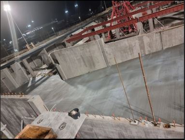  Støbning af Rampe med fin eller grov kosting